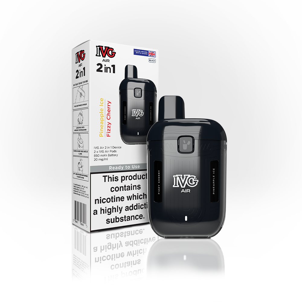 IVG Air 2 in 1 Pod Kit - Black Edition Pod Kit IVG