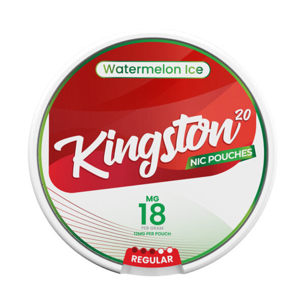 Kingston Nic Pouches Watermelon Ice 18MG Nicotine Pouches Kingston