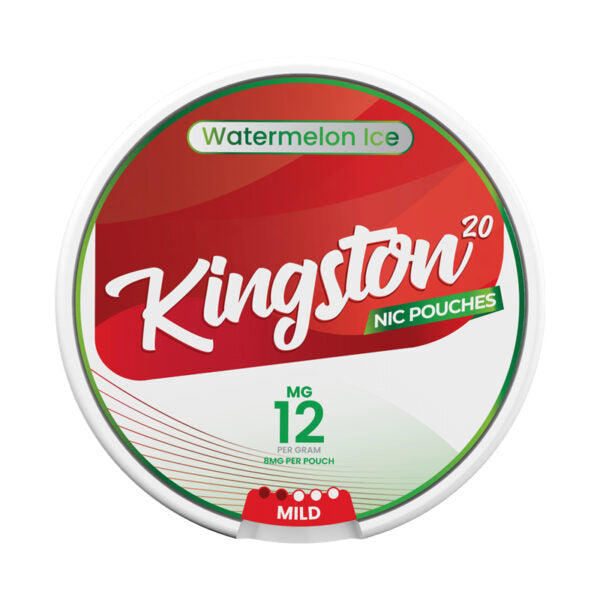 Kingston Nic Pouches Watermelon Ice 12MG Nicotine Pouches Kingston