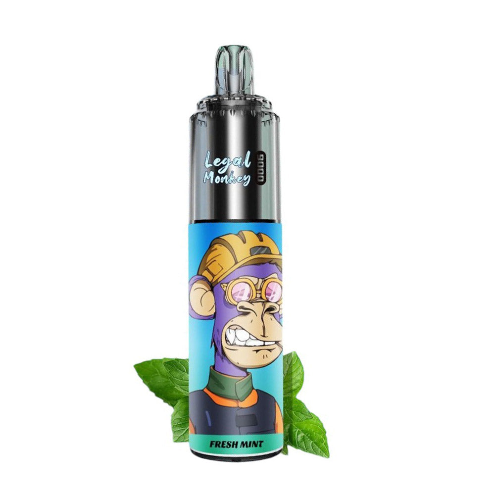 Legal Monkey 9000 - Fresh Mint Disposable Vape Legal Monkey