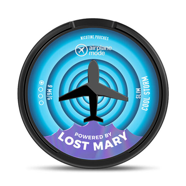 Lost Mary Aeroplane Mode Nicotine Pouches Nicotine Pouches Lost Mary Cool Storm 18mg 