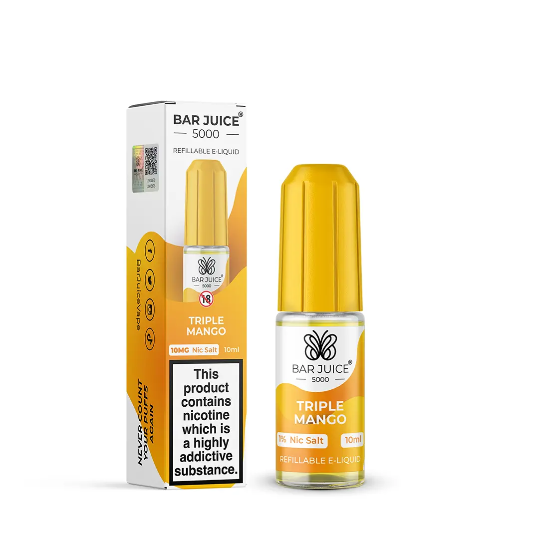 Bar Drips 5000 Nicsalt - Triple Mango Nic Salts Bar Drips