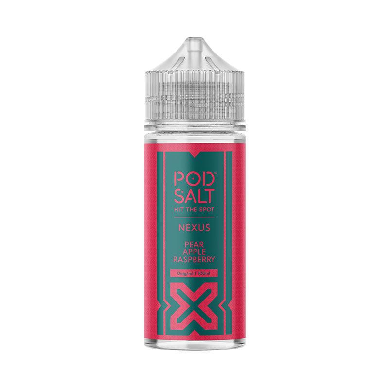 Pod Salt Nexus 100ml Shortfills - Pear Apple Raspberry Shortfills Pod Salt