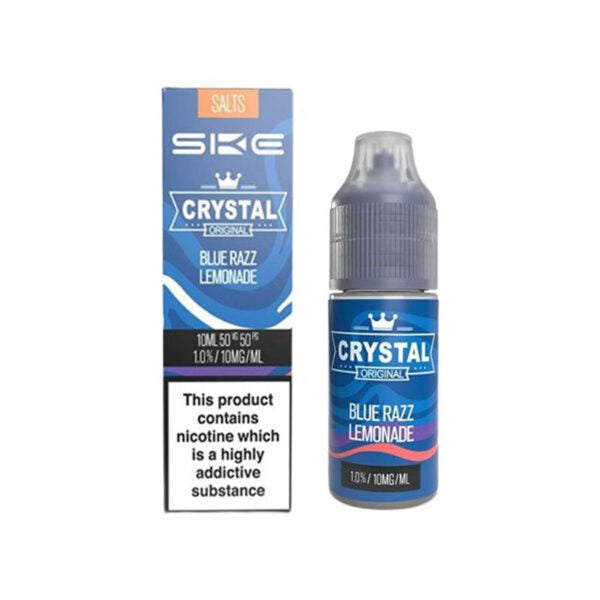 SKE Crystal Nic Salts  SKE Crystal Blue Razz Lemonade  