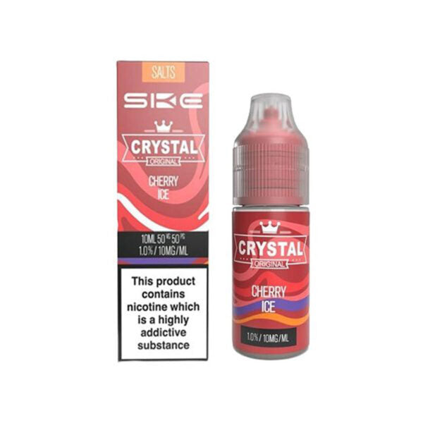 SKE Crystal Nic Salts  SKE Crystal Cherry Ice  