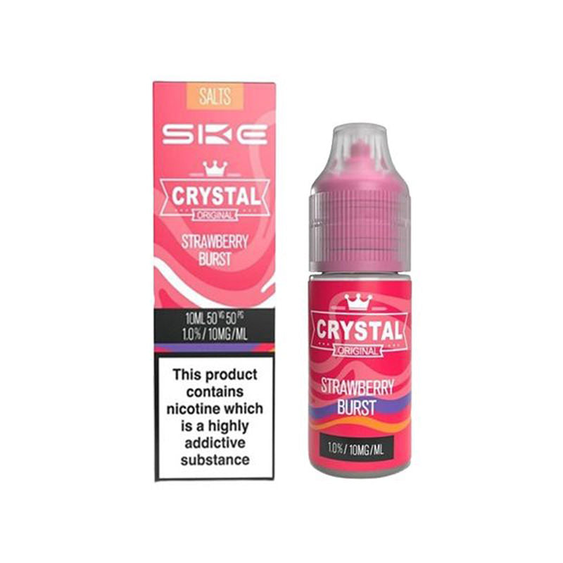 SKE Crystal Nic Salts  SKE Crystal Strawberry Burst  