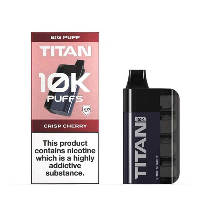 Titan 10K Prefilled Pod Kit - Crisp Cherry Prefilled Pod Kit Titan