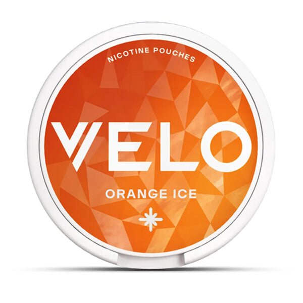 Velo Nic Pouches Orange Ice Nicotine Pouches Velo