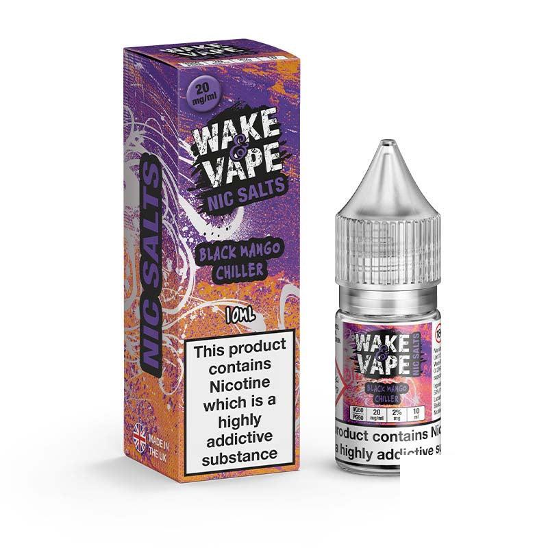 Wake N Vape Black Mango Chiller Nic Salt - 20mg 10ml Nic Salt Wake N Vape