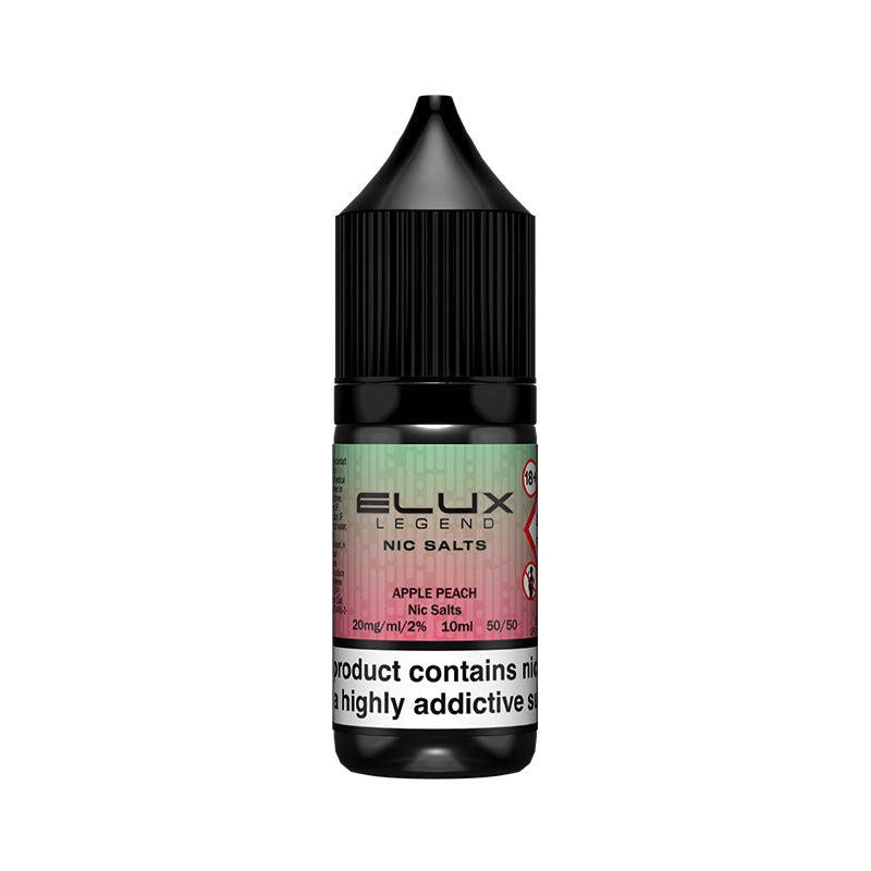 Elux Legend Apple Peach Nic Salt - 10mg 10ml Nic Salt Elux