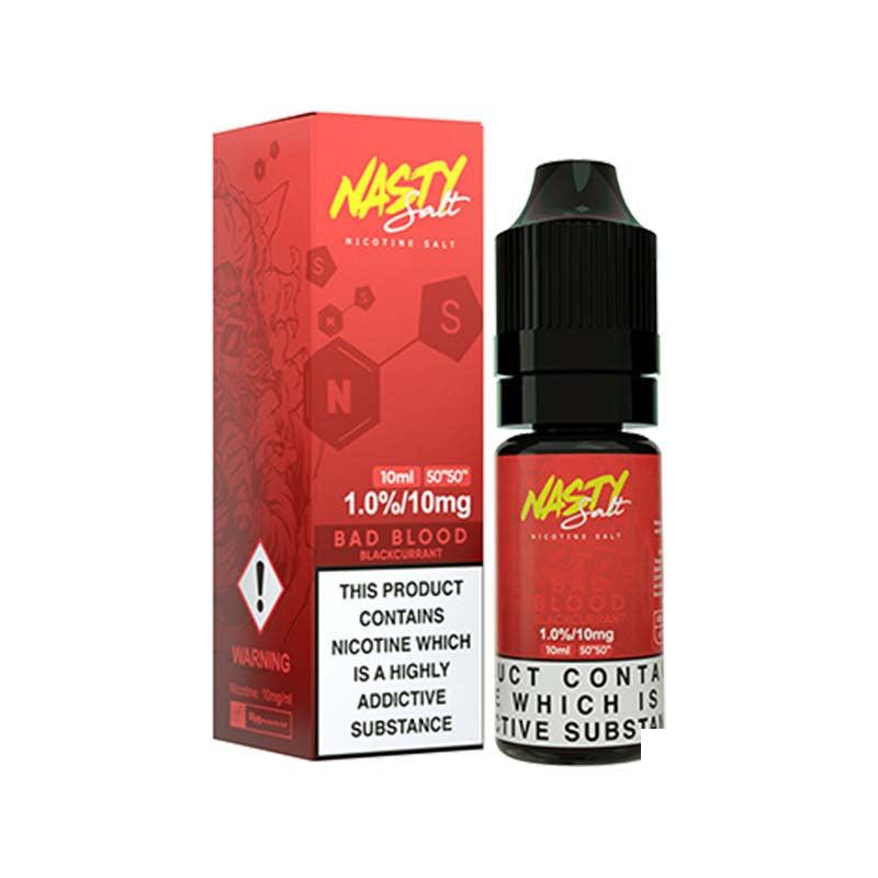 Nasty Juice Salts Bad Blood Nic Salt - 20mg 10ml Nic Salt Nasty Juice