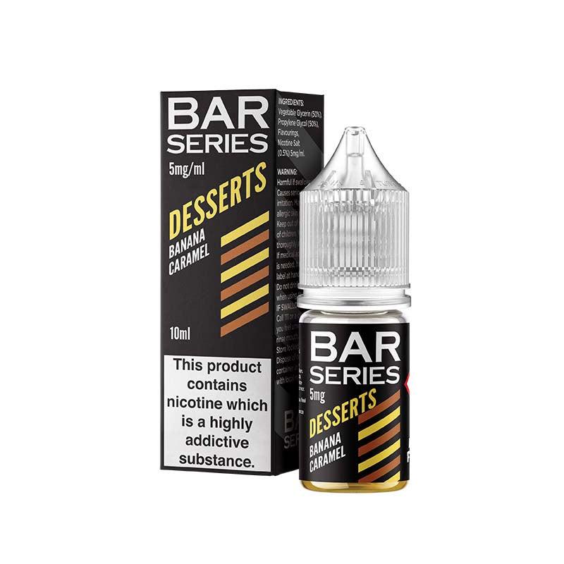Bar Series Desserts 5mg Nic Salt - Banana Caramel 5mg 10ml Nic Salt Bar Series