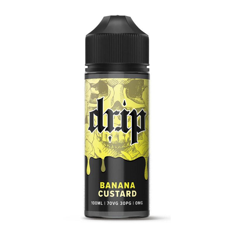 Drip 100ml Shortfills - Banana Custard Shortfills Drip
