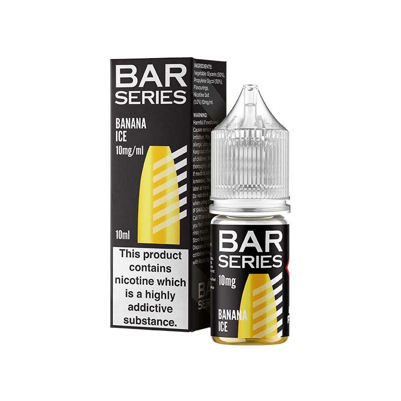 Bar Series 10mg Nic Salt - Banana Ice 10mg 10ml Nic Salt Bar Series