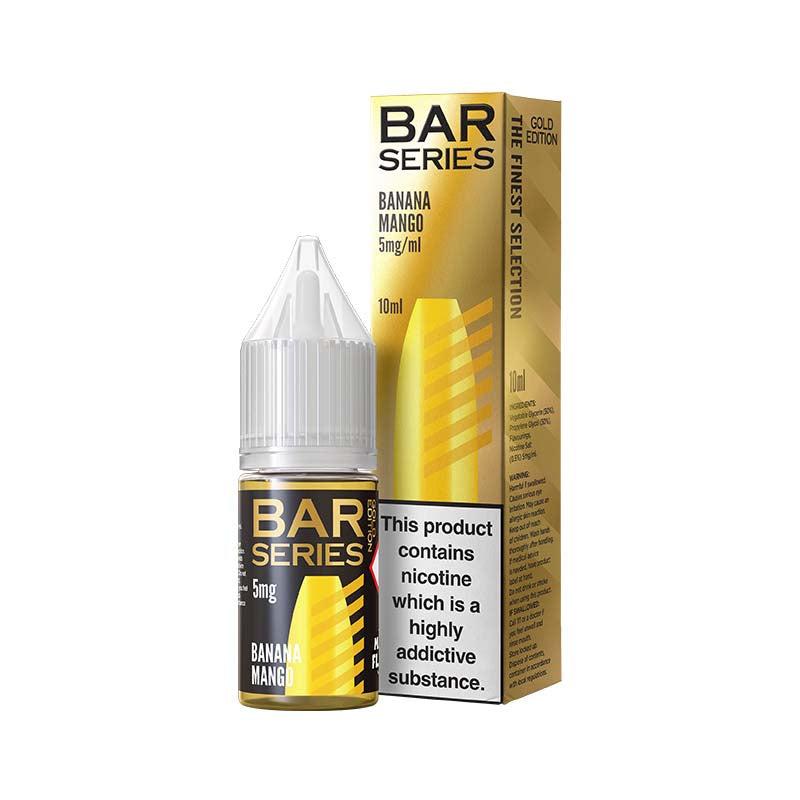 Bar Series Gold 5mg Nic Salt - Banana Mango 5mg 10ml Nic Salt Bar Series