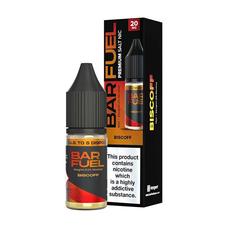 Bar Fuel New Packaging Nic Salt 20mg - Biscoff 20mg 10ml Nic Salt Bar Fuel