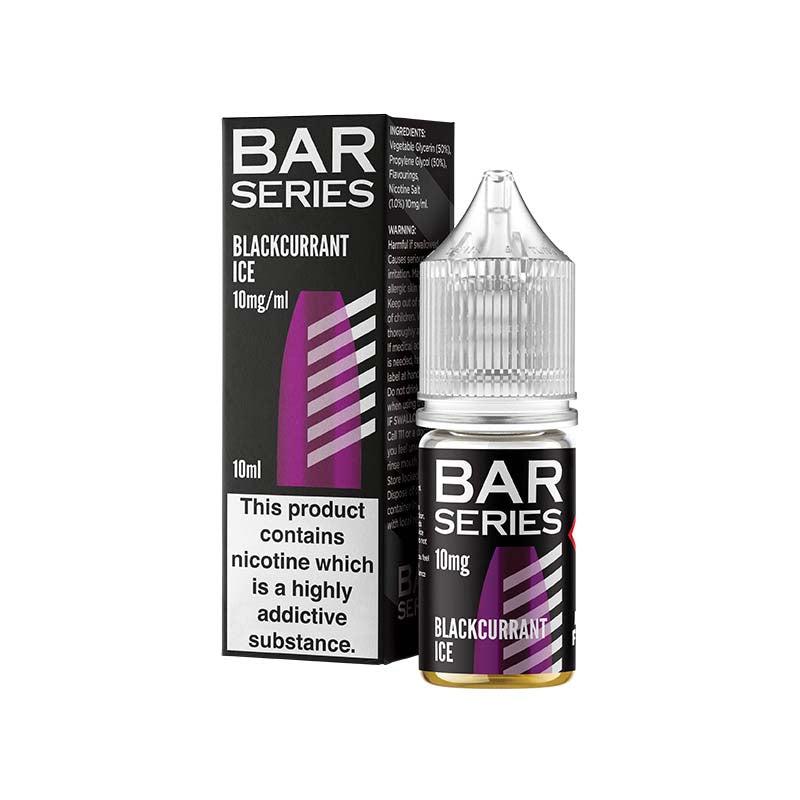 Bar Series 10mg Nic Salt - Blackcurrant Ice 10mg 10ml Nic Salt Bar Series