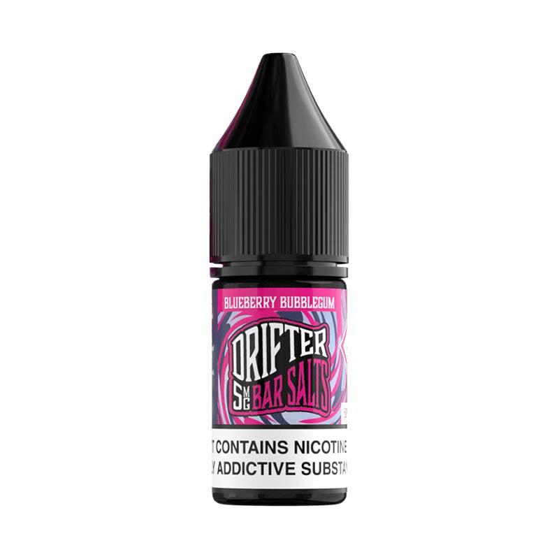 Drifter Bar Salts Nic Salts 5mg - Blueberry Bubblegum 5mg 10ml Nic Salt Drifter