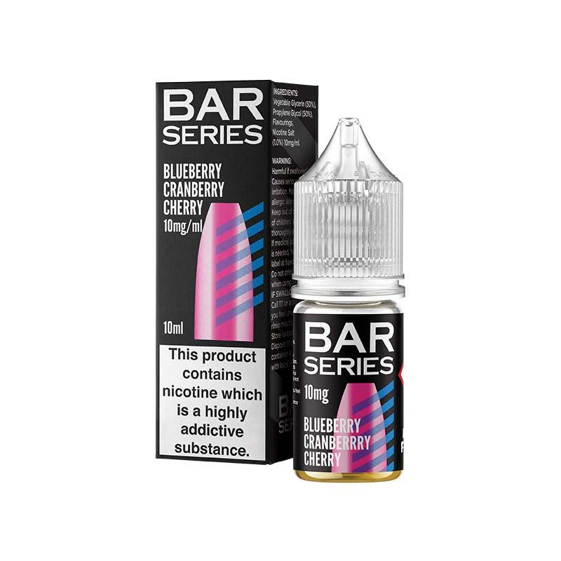 Bar Series 10mg Nic Salt - Blueberry Cranberry Cherry 10mg 10ml Nic Salt Bar Series