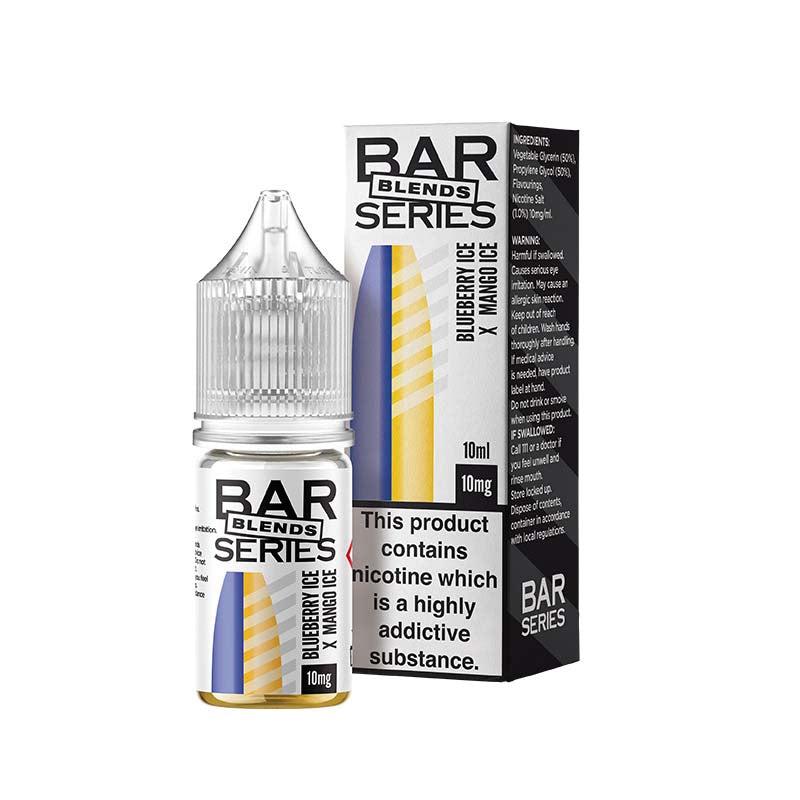 Bar Series Blends 10mg Nic Salt - Blueberry Ice x Mango Ice 10mg 10ml Nic Salt Bar Series