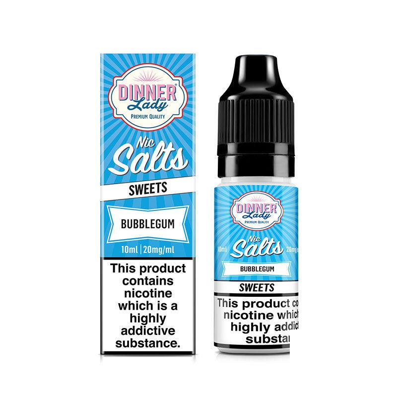 Dinner Lady Bubblegum Nic Salt - 20mg 10ml Nic Salt Dinner Lady