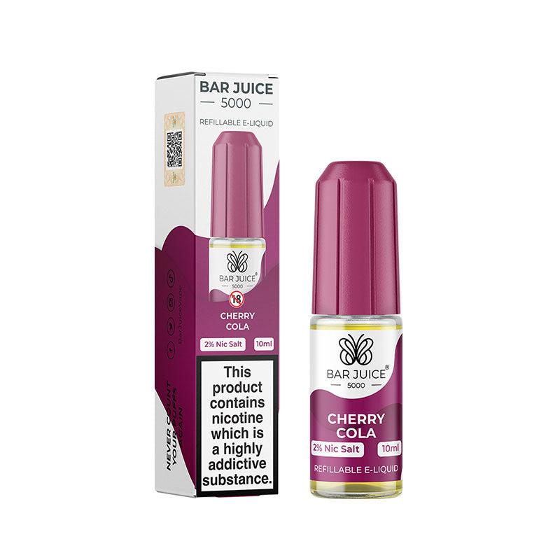 Bar Juice 5000 Cherry Cola Nic Salt - 20mg 10ml Nic Salt Bar Juice 5000