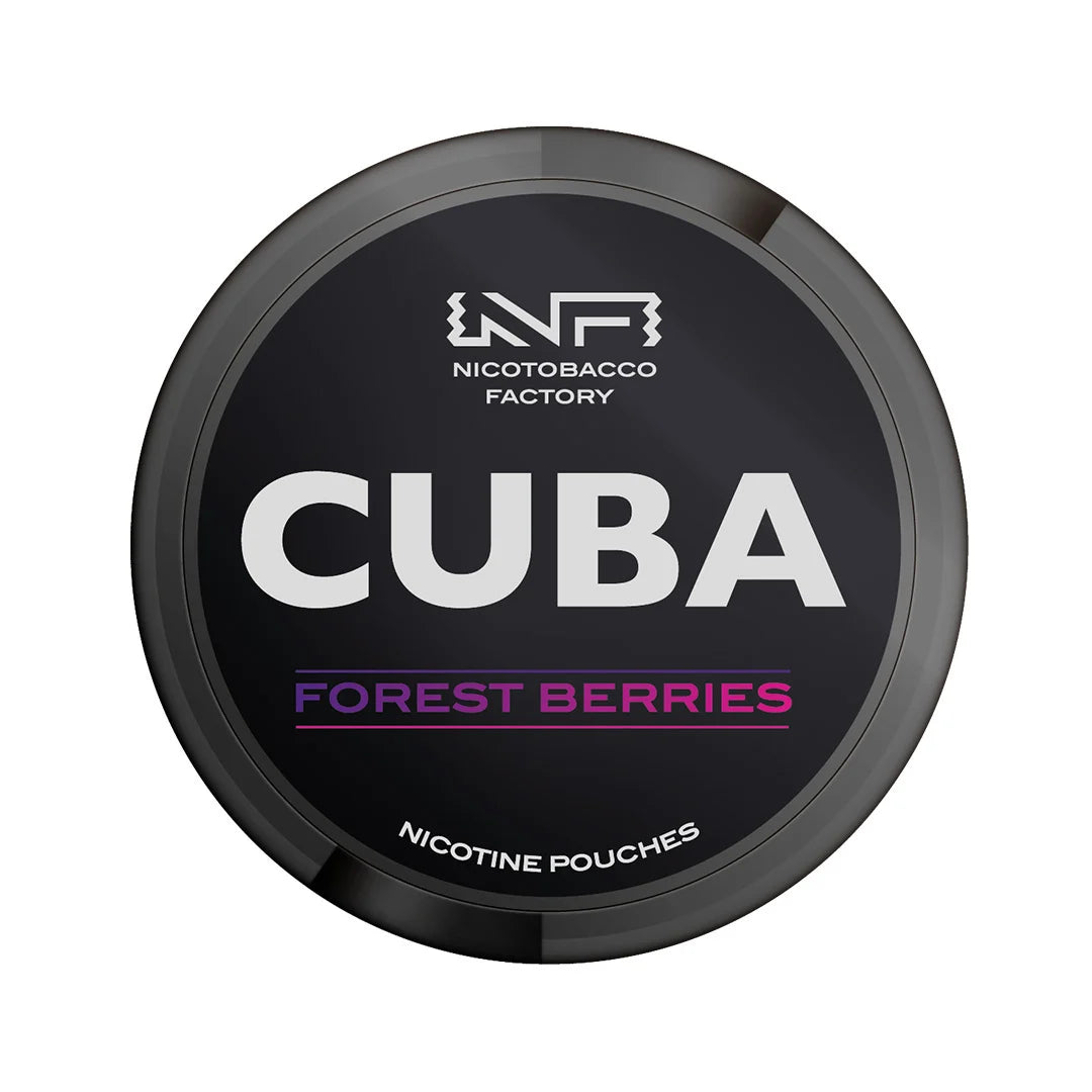 Cuba Nicotine Pouches Forest Berries 50MG Nicotine Pouches Cuba