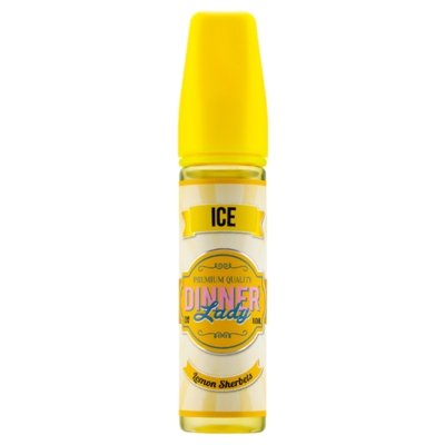 Dinner Lady Ice 50ml Shortfill - Lemon Sherbets E-Liquid Dinner Lady