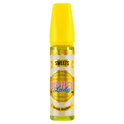 Dinner Lady Sweets 50ml Shortfill - Lemon Sherbet E-Liquid Dinner Lady