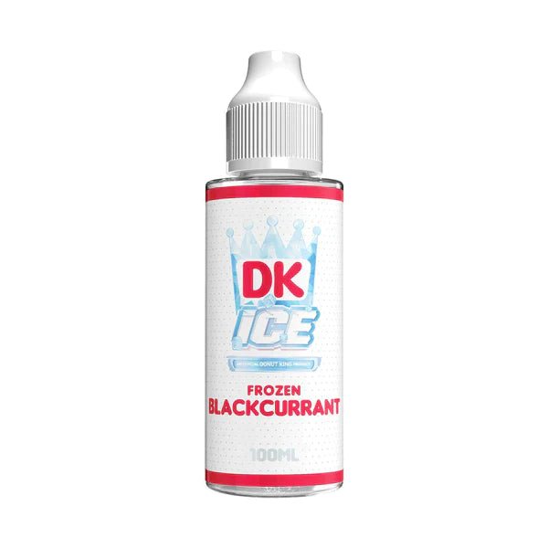 Donut King Ice 100ml Shortfill E-Liquid - Frozen Blackcurrant E-Liquid Donut King