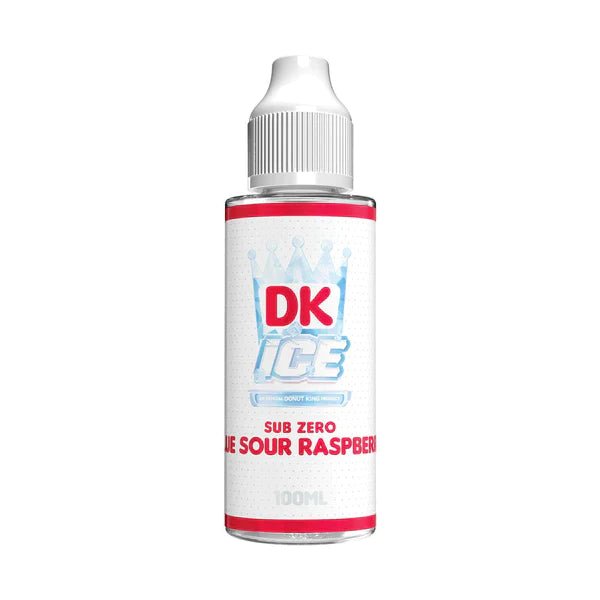 Donut King Ice 100ml Shortfill E-Liquid - Sub Zero Blue Sour Raspberry E-Liquid Donut King