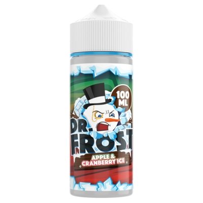 Dr Frost 100ml Shortfill - Apple Cranberry Ice E-Liquid Dr Frost Apple Cranberry Ice