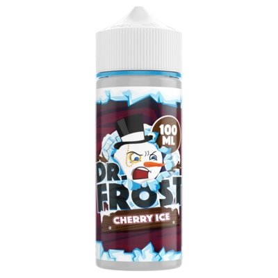 Dr Frost 100ml Shortfill - Cherry Ice E-Liquid Dr Frost