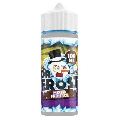 Dr Frost 100ml Shortfill - Mixed Fruit Ice E-Liquid Dr Frost