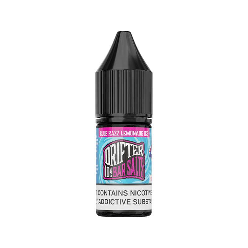 Drifter Bar Salts Nic Salts 10mg - Blue Razz Lemonade Ice 10mg 10ml Nic Salt Drifter