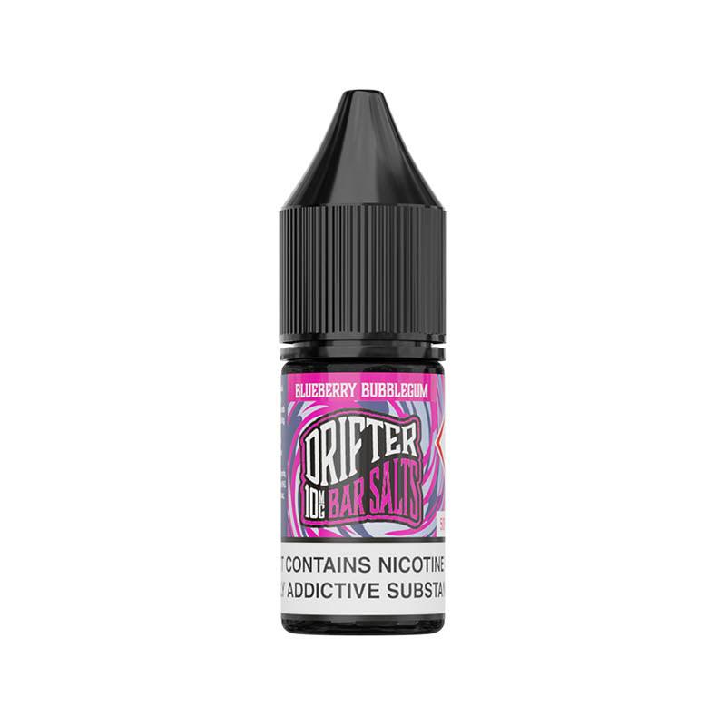 Drifter Bar Salts Nic Salts 10mg - Blueberry Bubblegum 10mg 10ml Nic Salt Drifter