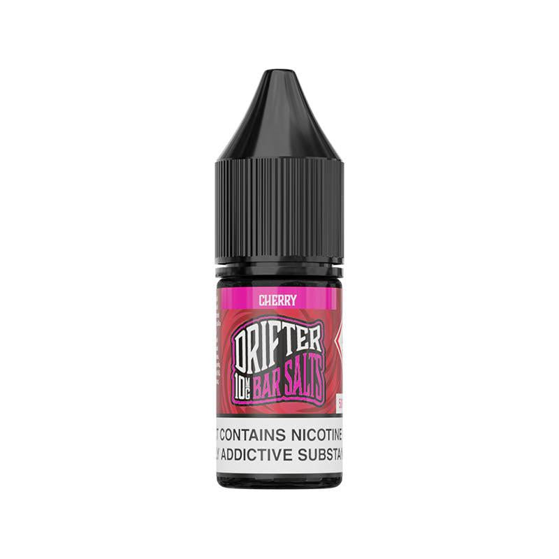 Drifter Bar Salts Nic Salts 10mg - Cherry 10mg 10ml Nic Salt Drifter