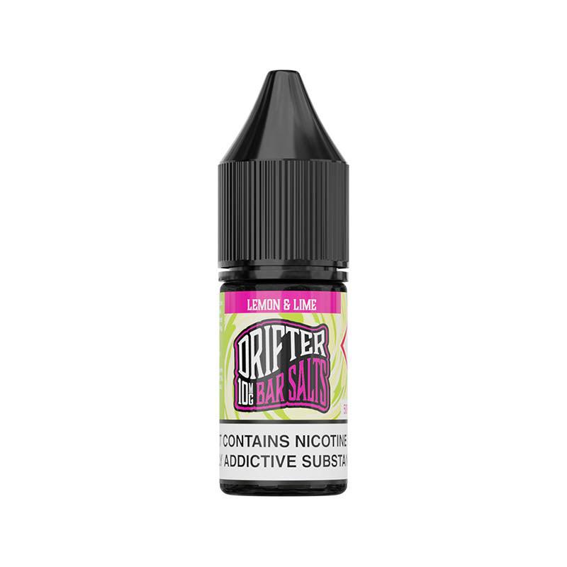 Drifter Bar Salts Nic Salts 10mg - Lemon Lime 10mg 10ml Nic Salt Drifter