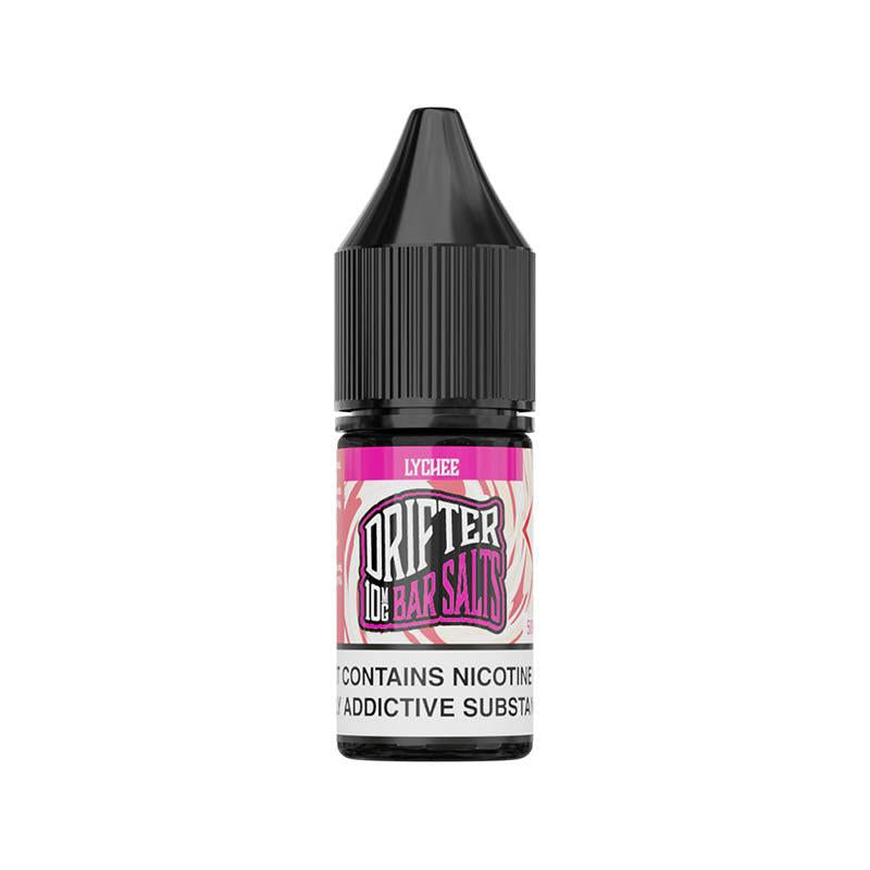 Drifter Bar Salts Nic Salts 10mg - Lychee 10mg 10ml Nic Salt Drifter