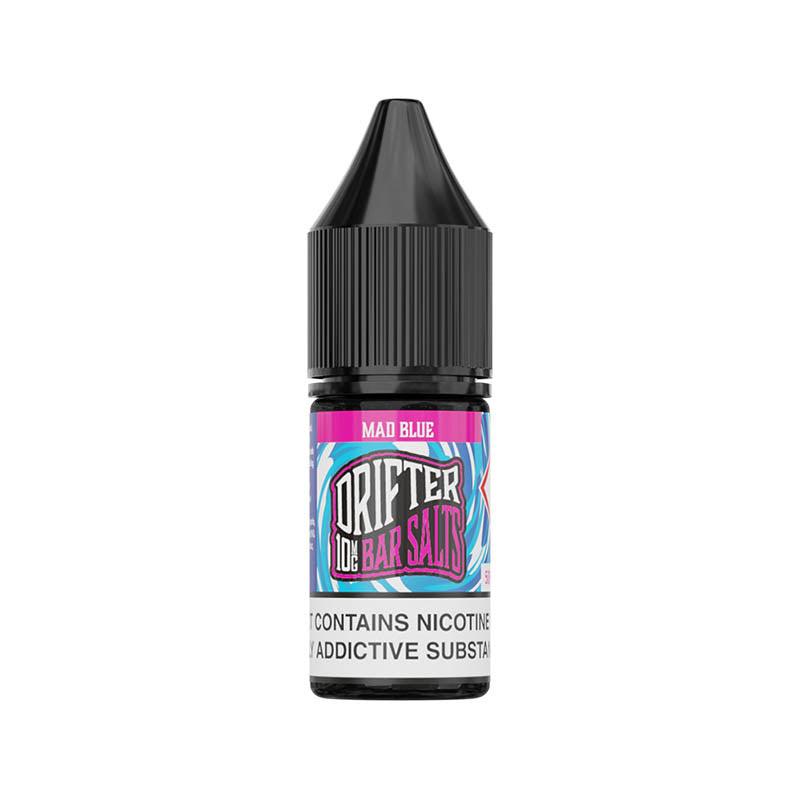 Drifter Bar Salts Nic Salts 10mg - Mad Blue 10mg 10ml Nic Salt Drifter