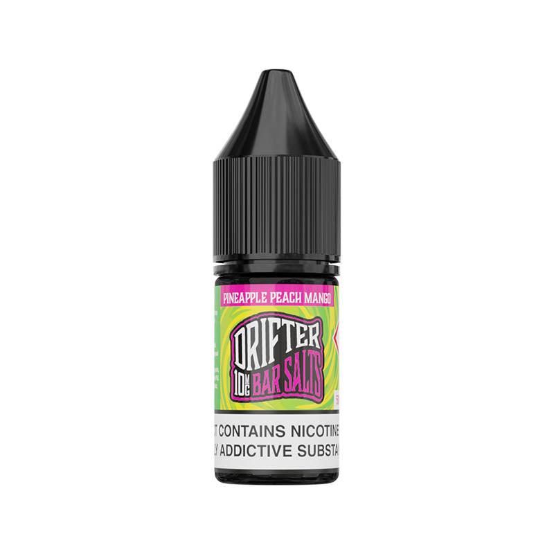 Drifter Bar Salts Nic Salts 10mg - Pineapple Peach Mango 10mg 10ml Nic Salt Drifter