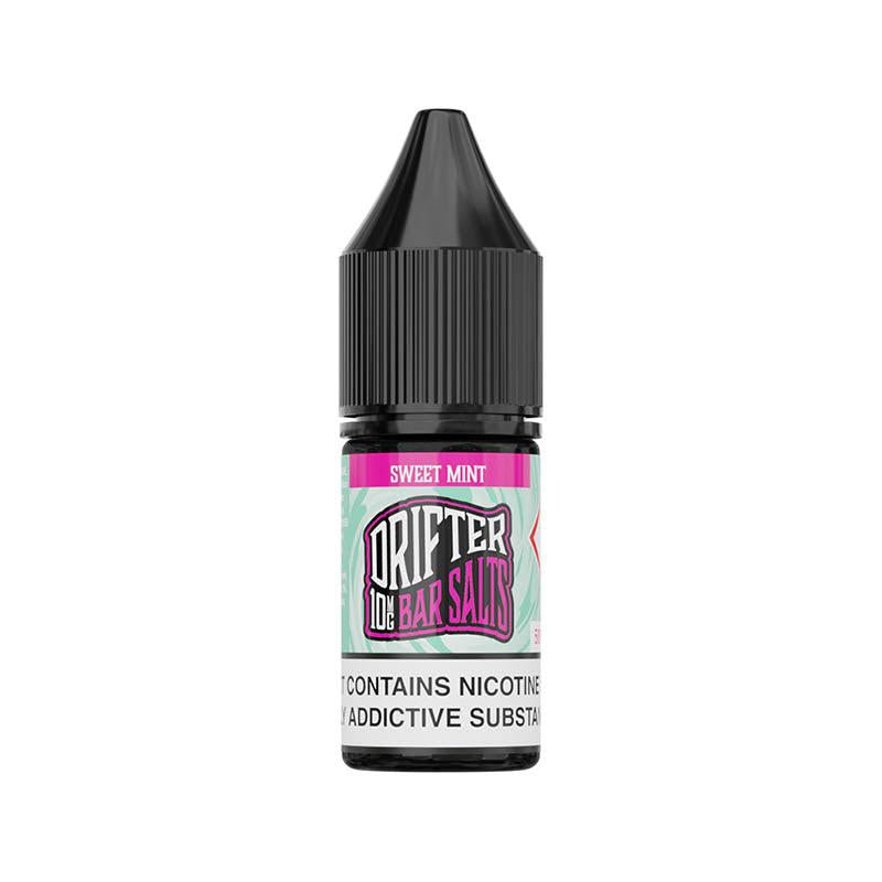 Drifter Bar Salts Nic Salts 10mg - Sweet Mint 10mg 10ml Nic Salt Drifter