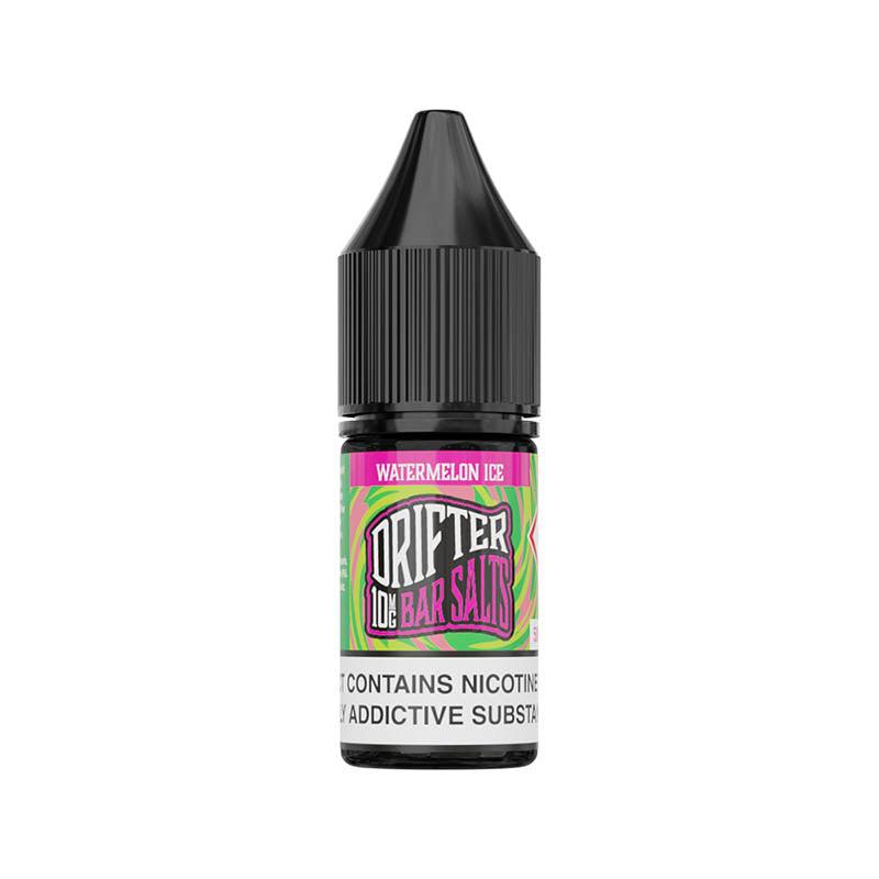 Drifter Bar Salts Nic Salts 10mg - Watermelon Ice 10mg 10ml Nic Salt Drifter