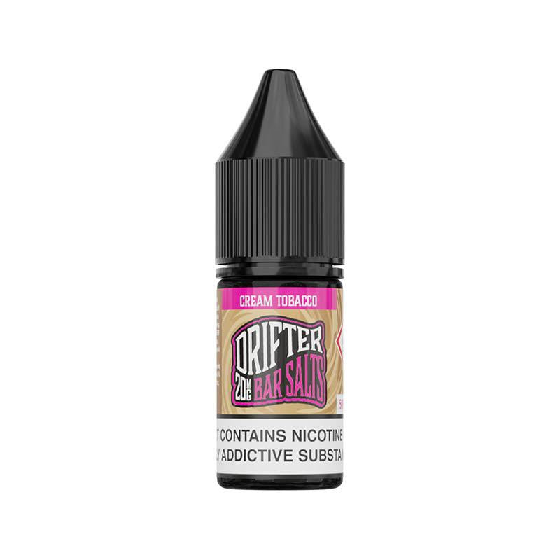 Drifter Bar Salts Nic Salts 20mg - Cream Tobacco 20mg 10ml Nic Salt Drifter