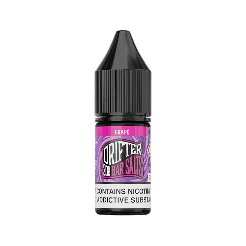 Drifter Bar Salts Nic Salts 20mg - Grape 20mg 10ml Nic Salt Drifter
