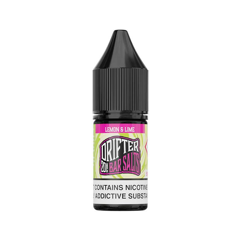 Drifter Bar Salts Nic Salts 20mg - Lemon Lime 20mg 10ml Nic Salt Drifter