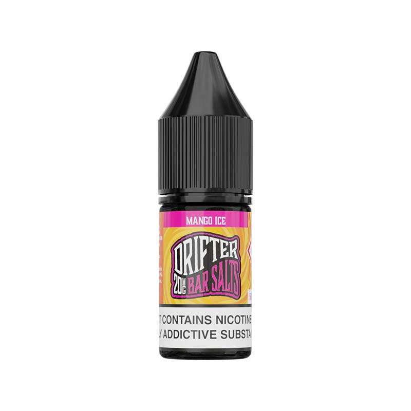 Drifter Bar Salts Nic Salts 20mg - Mango Ice 20mg 10ml Nic Salt Drifter