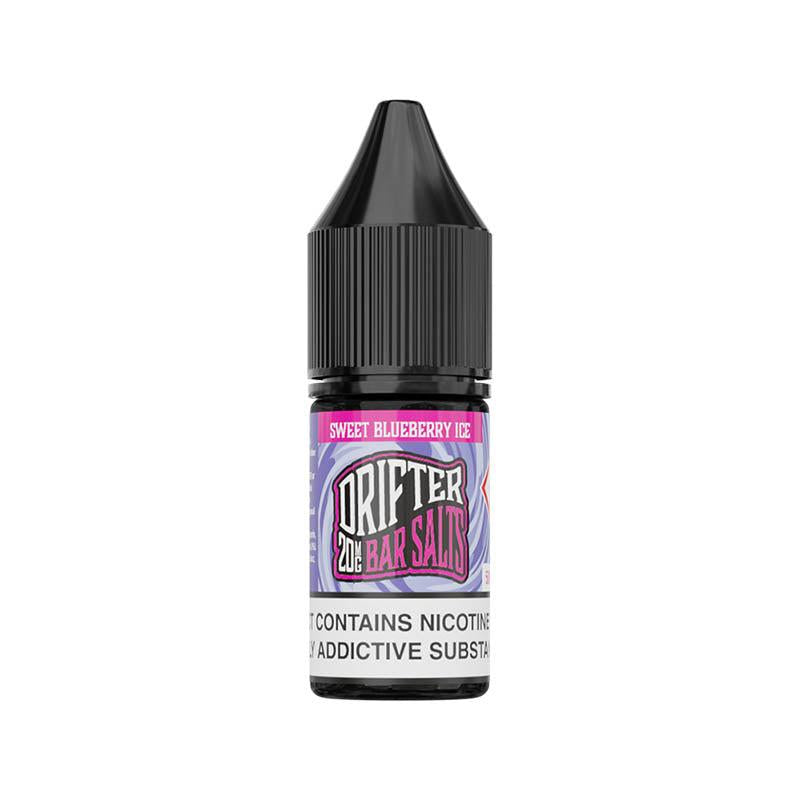 Drifter Bar Salts Nic Salts 20mg - Sweet Blueberry Ice 20mg 10ml Nic Salt Drifter