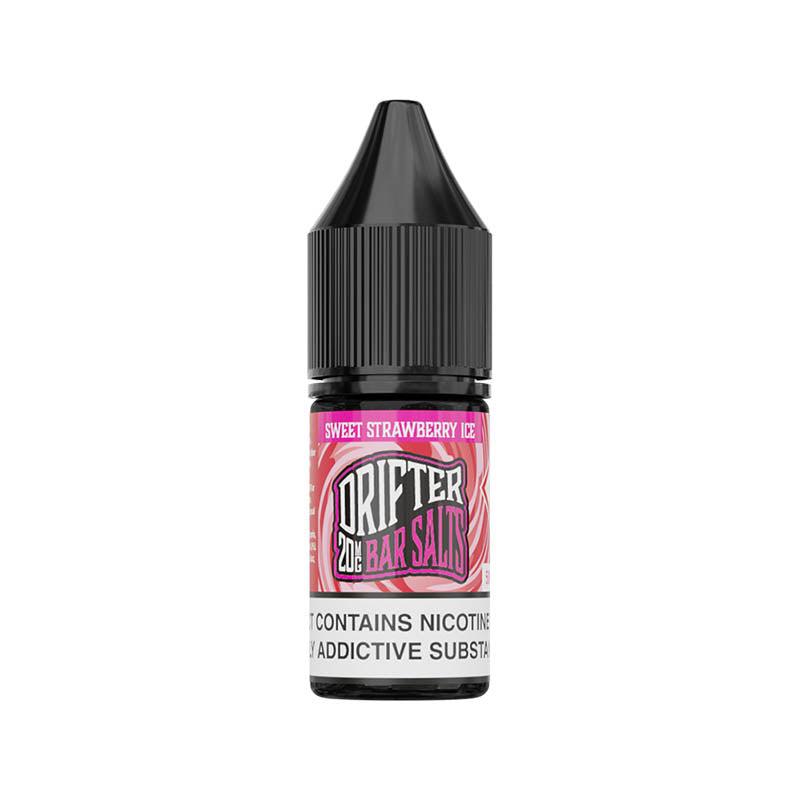 Drifter Bar Salts Nic Salts 20mg - Sweet Strawberry Ice 20mg 10ml Nic Salt Drifter