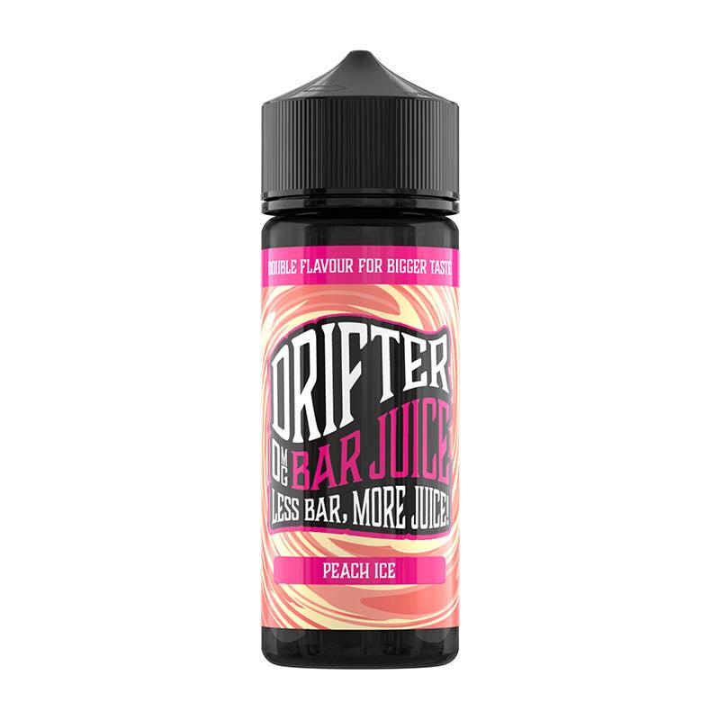 Drifter Bar Juice Shortfills + 2 Free Nic Shots - Peach Ice+ 2 Free Nic Shots Shortfills Drifter